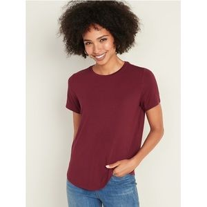 Old Navy Luxe Crew Neck T-Shirt
